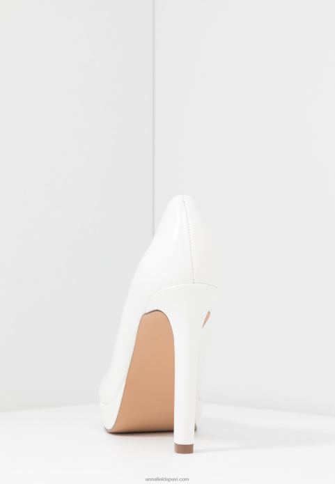 sievietes augsti papēži balti 2LHT1716 Anna Field