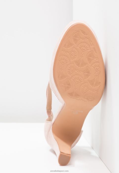 sievietes augsti papēži roze 2LHT1764 Anna Field