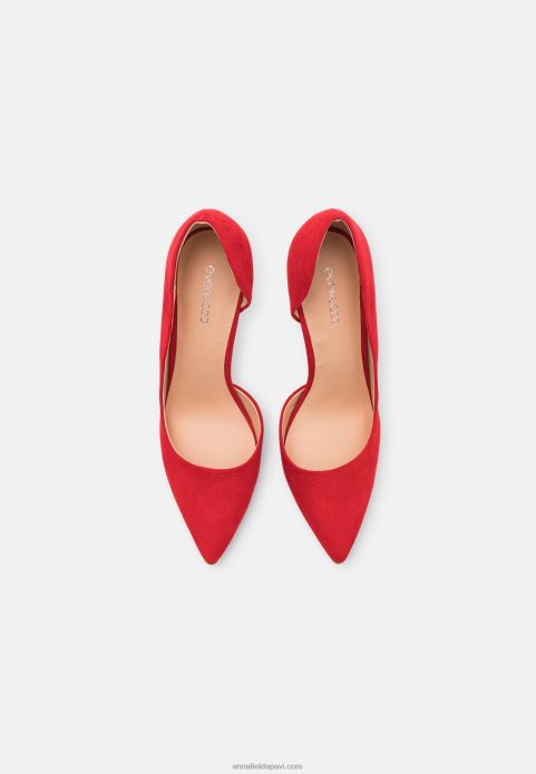 sievietes augsti papēži sarkani 2LHT1705 Anna Field