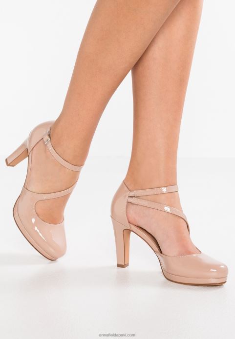 sievietes augstpapēžu kurpes gaiši rozā 2LHT1763 Anna Field