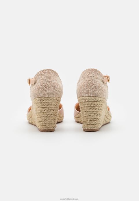 sievietes ķīļi gaiši rozā 2LHT1728 Anna Field