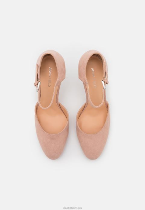 sievietes klasiski gaiši rozā papēži 2LHT1673 Anna Field