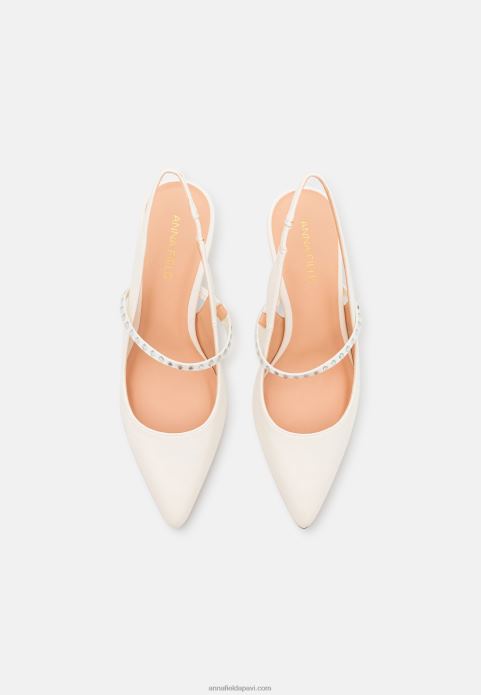 sievietes klasiski papēži balti 2LHT1641 Anna Field