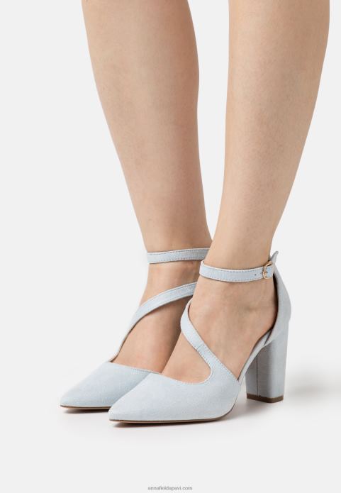 sievietes klasiski papēži gaiši zili 2LHT1621 Anna Field