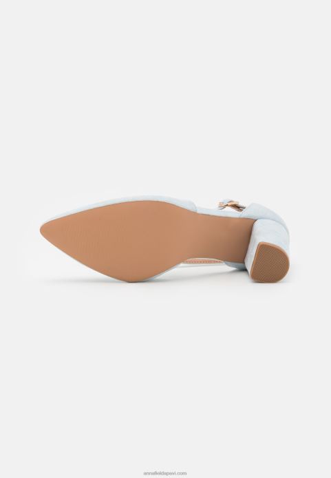 sievietes klasiski papēži gaiši zili 2LHT1621 Anna Field