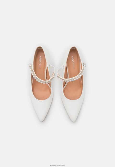 sievietes klasiski papēži gandrīz balti 2LHT1652 Anna Field