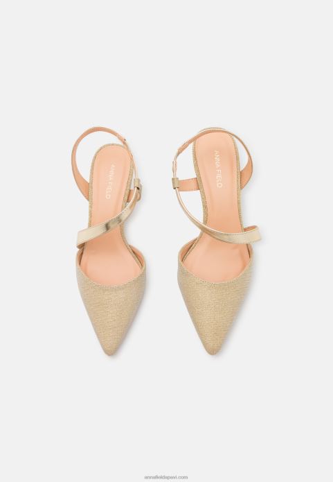 sievietes klasiski zelta papēži 2LHT1631 Anna Field