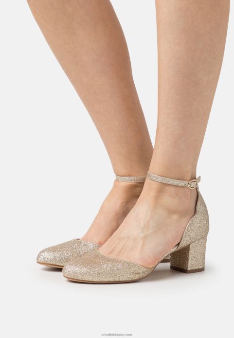 sievietes klasiski zelta papēži 2LHT1677 Anna Field