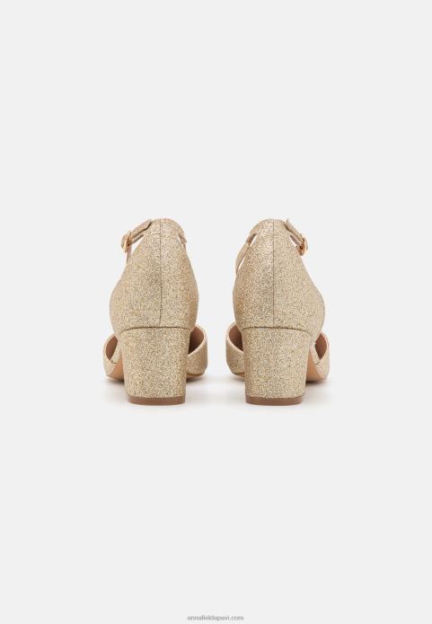 sievietes klasiski zelta papēži 2LHT1677 Anna Field