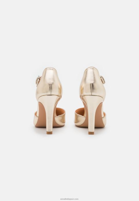 sievietes klasiski zelta papēži 2LHT1692 Anna Field