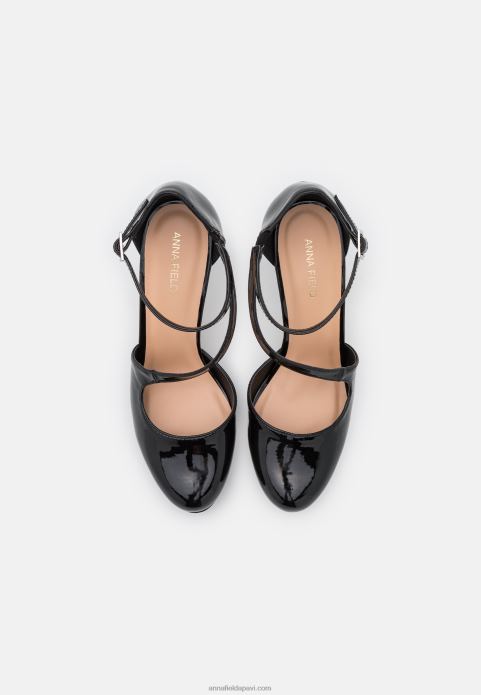 sievietes melni augsti papēži 2LHT1722 Anna Field