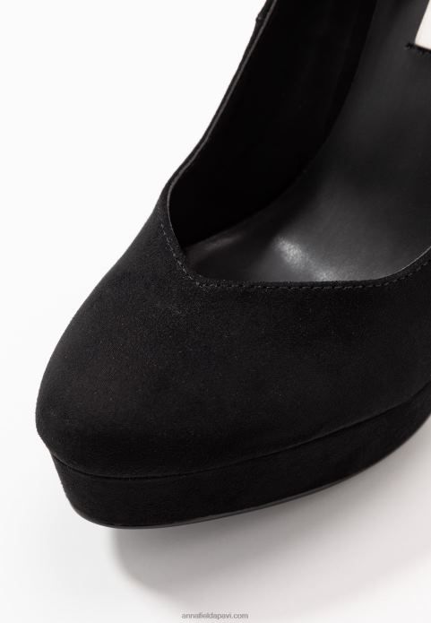 sievietes melni augsti papēži 2LHT1735 Anna Field