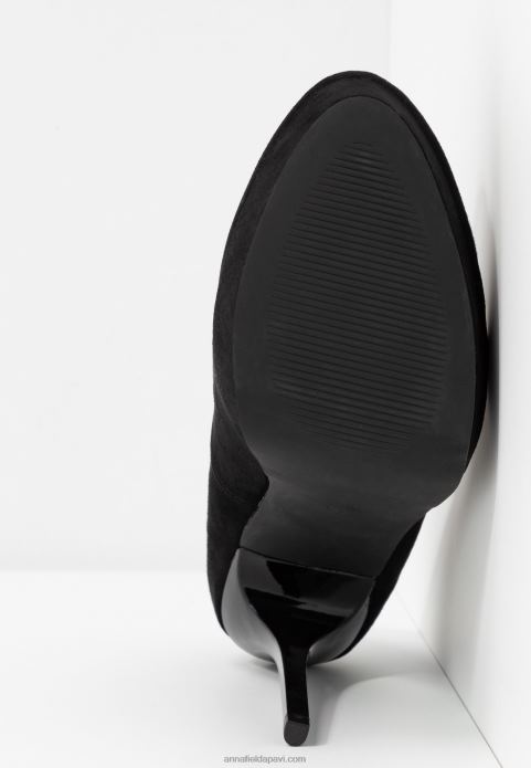 sievietes melni augsti papēži 2LHT1735 Anna Field