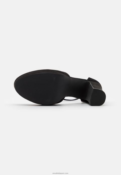 sievietes melni augsti papēži 2LHT1760 Anna Field