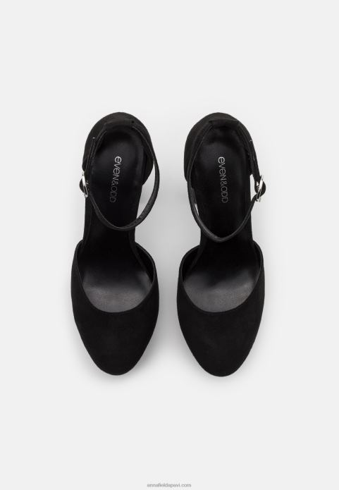 sievietes melni augsti papēži 2LHT1760 Anna Field