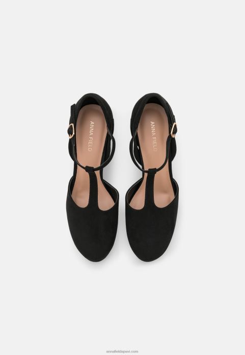 sievietes melni platformas papēži 2LHT1736 Anna Field