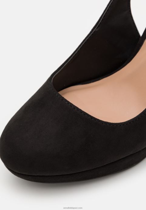 sievietes melni platformas papēži 2LHT1765 Anna Field