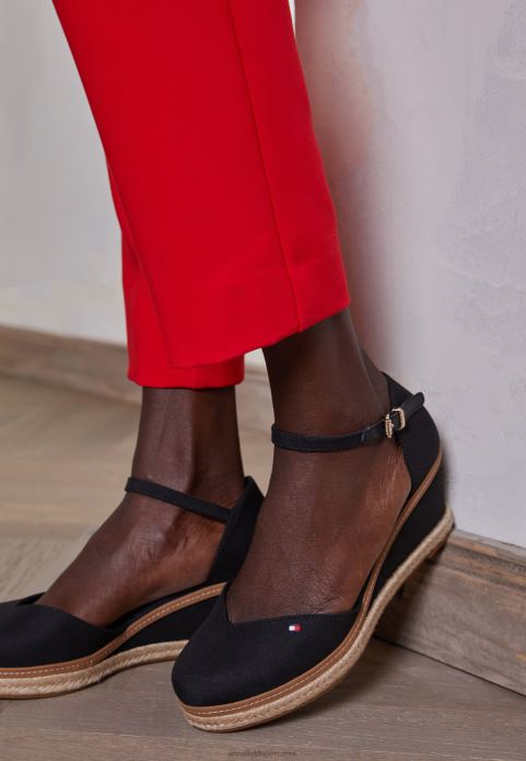 sievietes pamata slēgts purngals vidus ķīlis ķīļi melni 2LHT1710 Anna Field