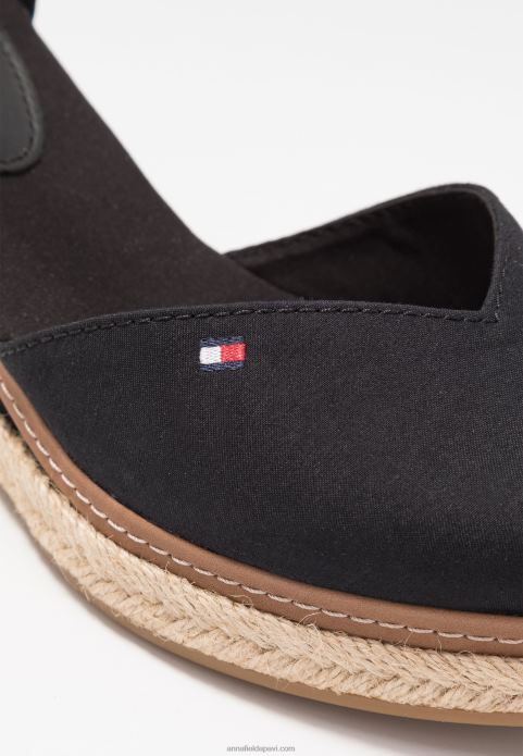 sievietes pamata slēgts purngals vidus ķīlis ķīļi melni 2LHT1710 Anna Field