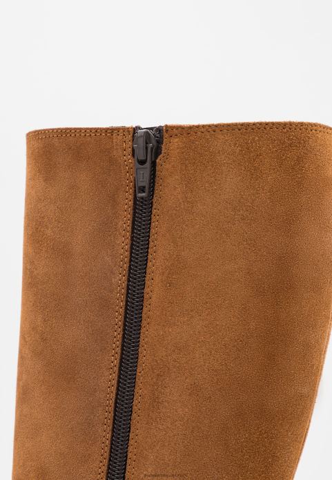 sievietes ādas zābaki konjaks 2LHT2199 Anna Field