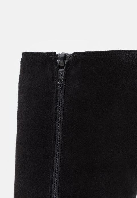 sievietes ādas zābaki melni 2LHT2200 Anna Field