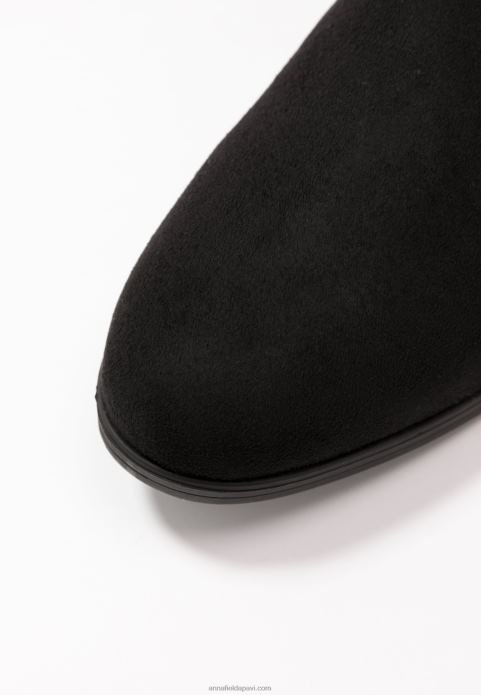 sievietes melni zābaki pāri ceļiem 2LHT2226 Anna Field