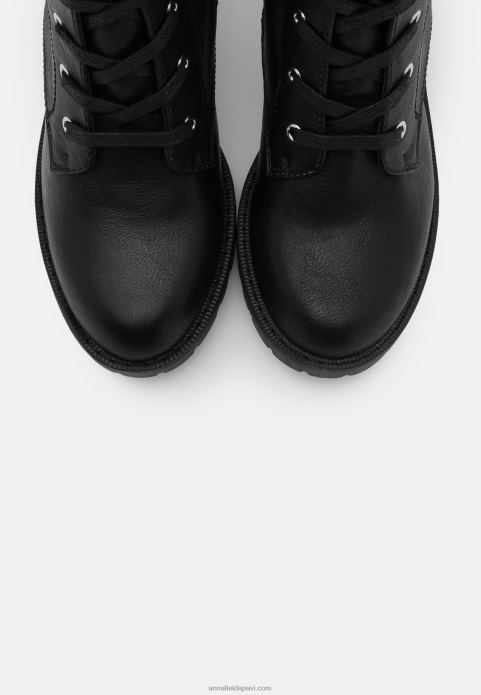 sievietes platformas zābaki melni 2LHT2220 Anna Field