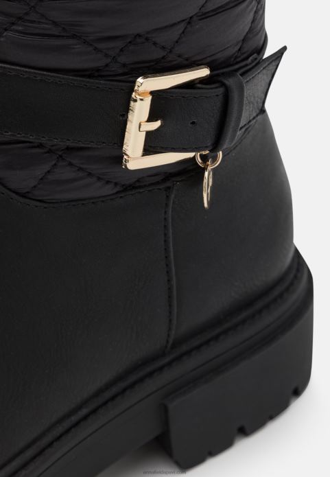 sievietes platformas zābaki melni 2LHT2249 Anna Field