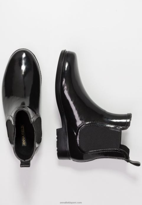 sievietes wellies melnas 2LHT2261 Anna Field
