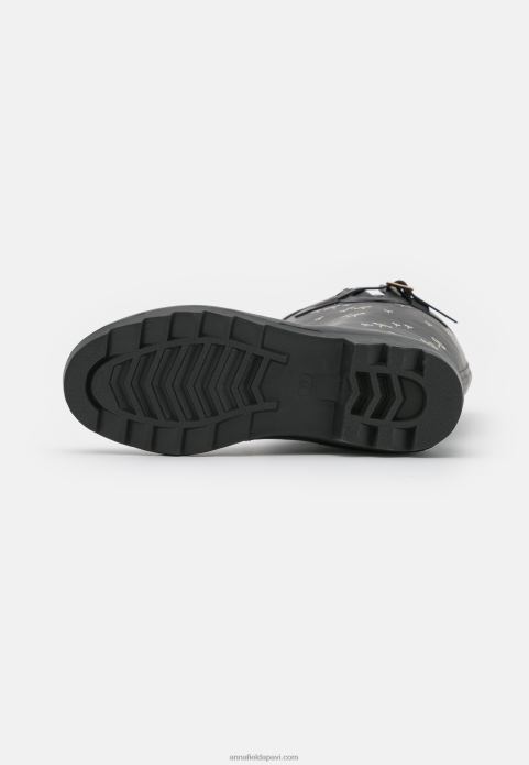 sievietes wellies melnas 2LHT2263 Anna Field