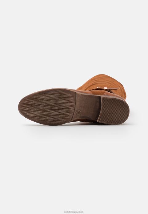 sievietes zābaki konjaks 2LHT2190 Anna Field