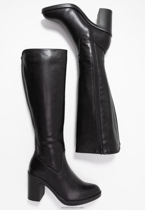 sievietes zābaki melni 2LHT2188 Anna Field