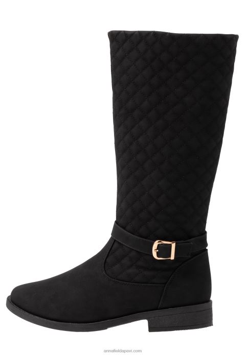 sievietes zābaki melni 2LHT2198 Anna Field