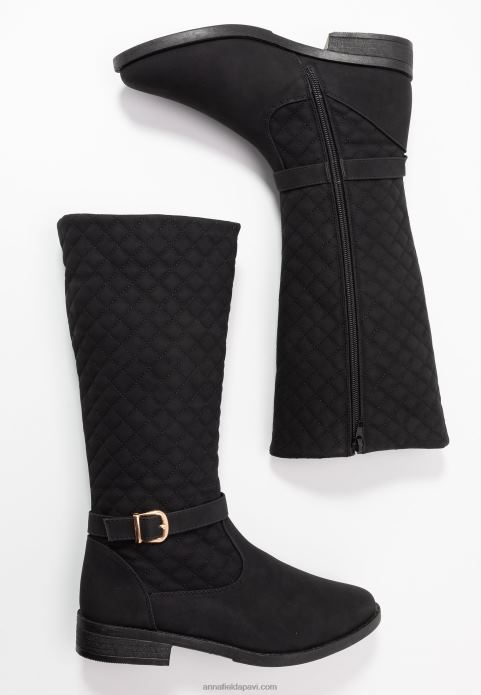 sievietes zābaki melni 2LHT2198 Anna Field