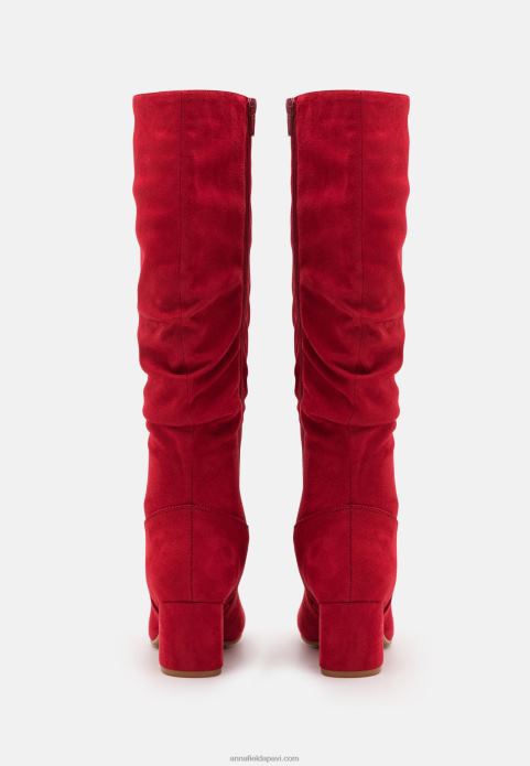 sievietes zābaki sarkani 2LHT2208 Anna Field