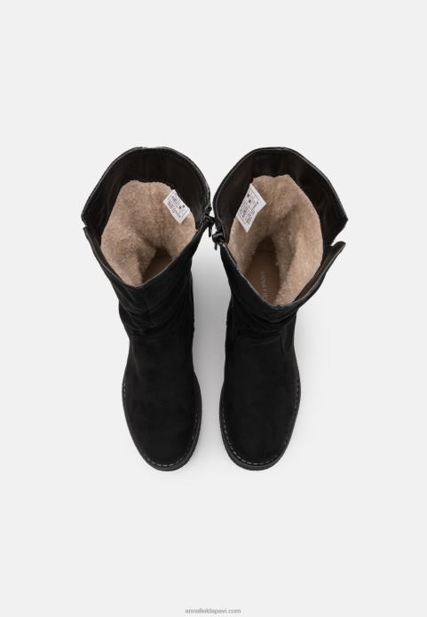 sievietes ziemas zābaki melni 2LHT2192 Anna Field