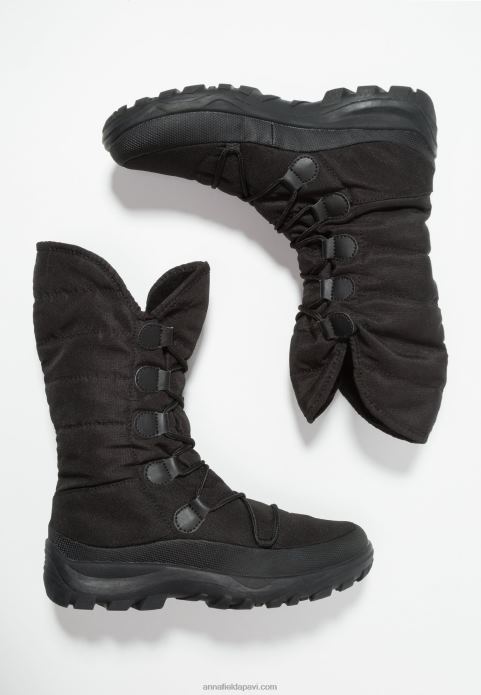 sievietes ziemas zābaki melni 2LHT2210 Anna Field