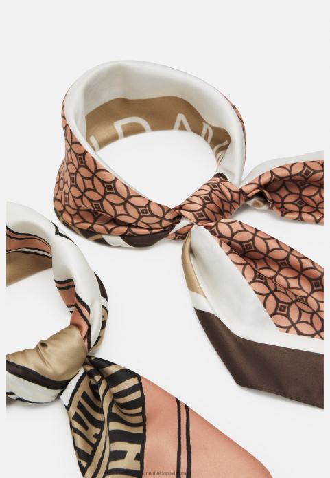 sievietes 2 iepakojumu galvas lakats rozā 2LHT2709 Anna Field