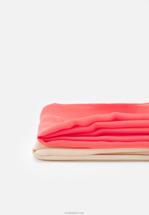 sievietes 2 iepakojumu lakats rozā/pliks 2LHT2713 Anna Field