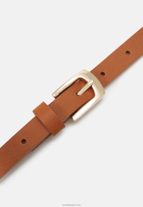 sievietes 2 paciņu josta melna/konjaks 2LHT2727 Anna Field