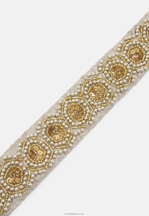 sievietes josta bēša/zelta krāsā 2LHT2741 Anna Field