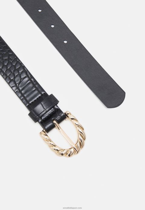 sievietes josta melna 2LHT2735 Anna Field