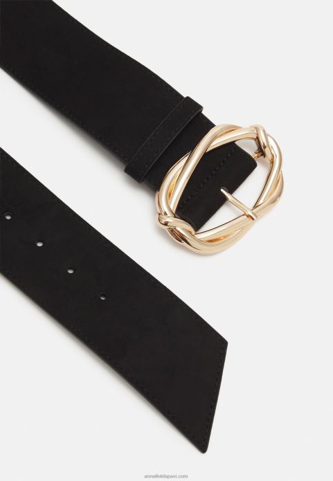 sievietes josta melna 2LHT2759 Anna Field