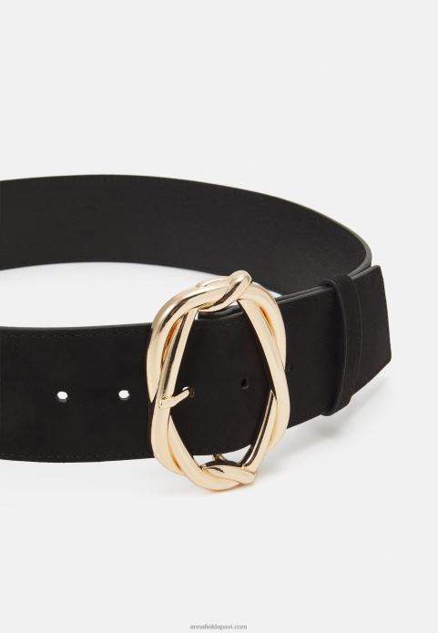 sievietes josta melna 2LHT2759 Anna Field