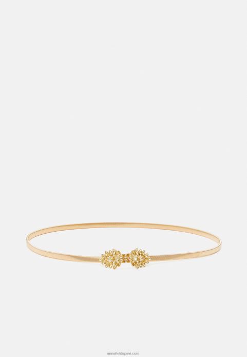 sievietes josta zelta krāsā 2LHT2733 Anna Field