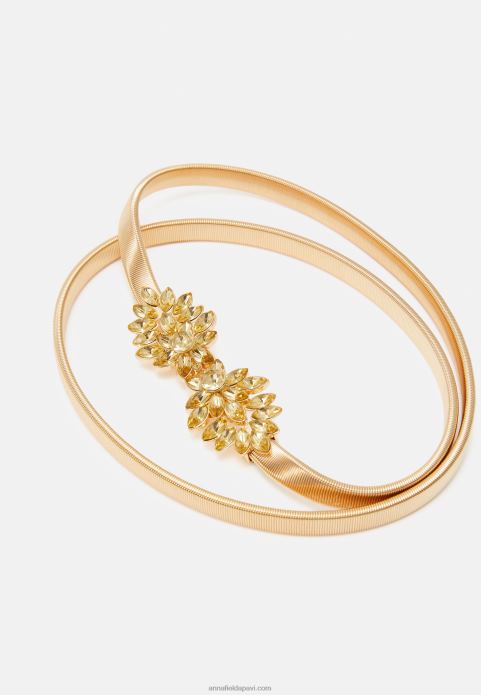 sievietes josta zelta krāsā 2LHT2733 Anna Field