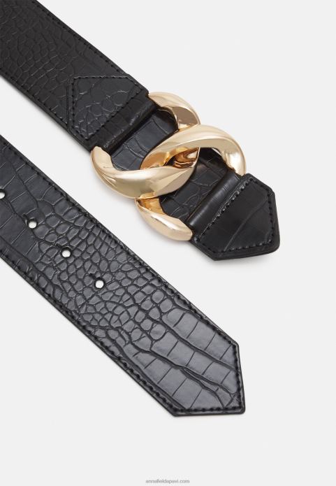 sievietes jostasvieta melna 2LHT2765 Anna Field