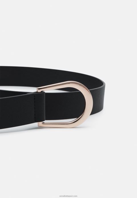 sievietes jostasvieta melna 2LHT2770 Anna Field