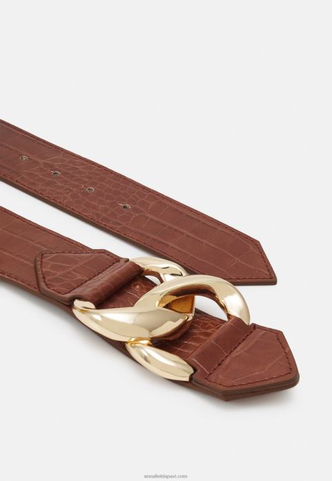 sievietes vidukļa josta brūna 2LHT2776 Anna Field