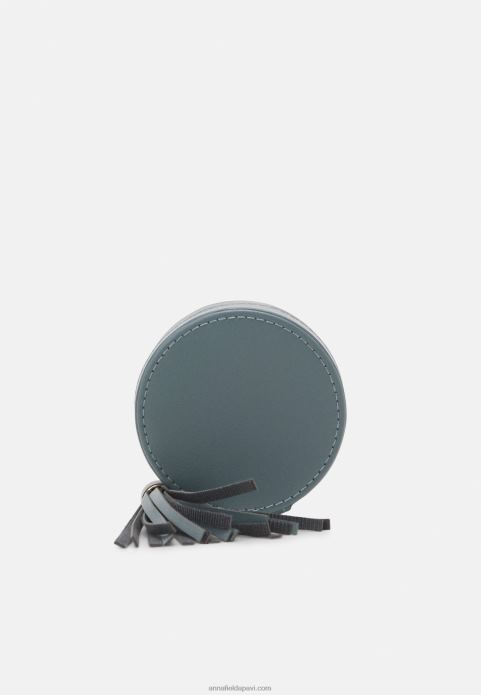 sievietes juvelierizstrādājumu kastīte citi aksesuāri zils 2LHT2857 Anna Field